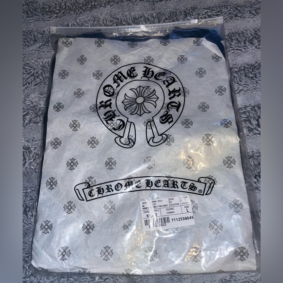 Chrome Hearts Multi Color Cross Logo Short Sleeve T-shirt🔥 - Picture 6 of 6